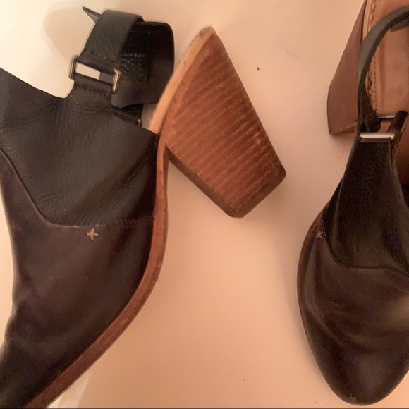 Rag & Bone black leather mules - Picture 4 of 4